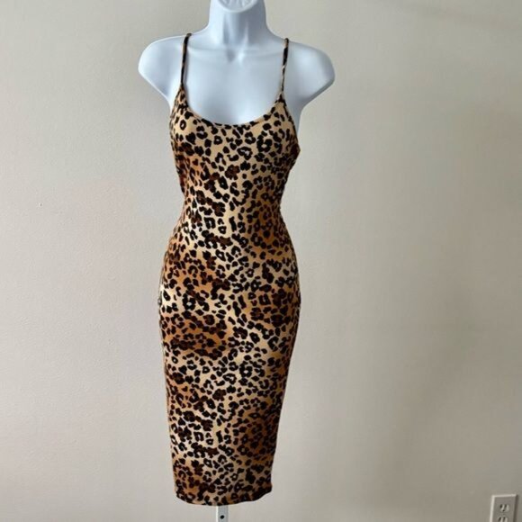 Y2K Tank Top Dress Large Duo Set Bodycon Straps Festival Streetwear Minimalist - Picture 7 of 13